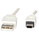 Kabel USB Value USB-A - miniUSB 0.8 m Biały (11.99.8708-10)