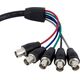 Kabel StarTech D-Sub (VGA) - BNC x5 0.3m czarny (VGABNCMF1)