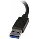 Adapter USB StarTech USB - VGA Czarny  (USB32VGAES)