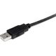 Kabel USB StarTech USB-A - USB-A 1 m Czarny (USB2AA1M)