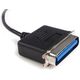 Kabel USB StarTech USB-A - IEEE 1284 (LPT) 1.8 m Czarny (ICUSB1284)