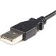 Kabel USB StarTech USB-A - microUSB 0.5 m Czarny (UUSBHAUB50CM)