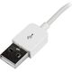 Kabel USB StarTech USB-A - Lightning 3 m Biały (USBLT3MW)