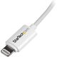Kabel USB StarTech USB-A - Lightning 3 m Biały (USBLT3MW)