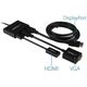 StarTech 0.2m czarny (MSTMDP123DP)