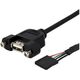 StarTech USB A(F) na IDC(F) (USBPNLAFHD3)