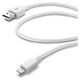 Kabel USB Cellular Line USB-A - 1 m Biały (CUSBDATACMFIIPH5W)