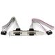 StarTech Adapter na śledziu 2x IDC (10 pin) - 2x DB-9 (9-pin) (PLATE9M2P16)