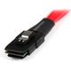 StarTech SFF 8087 - SATA x4, 0.48m, Czerwony (SAS8087S450)