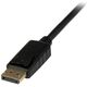 Kabel StarTech DisplayPort - DVI-D 0.9m czarny (DP2DVIMM3BS)