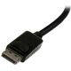 Adapter AV StarTech DisplayPort - HDMI - D-Sub (VGA) - DVI-D czarny (DP2VGDVHD)