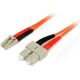 StarTech Patchcord Światłowodowy LC - SC 2M (FIBLCSC2)