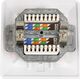 Goobay Gniazdo CAT5e 2xRJ45 (50943)