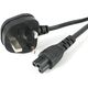 Kabel zasilający StarTech UK BS 1363 - IEC 60320 C5 3 pin, 1m (PXTNB3SUK1M)