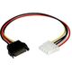 StarTech Molex - SATA, 0.3m, Wielokolorowy (LP4SATAFM12)