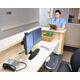 Ergotron Stojak biurkowy na 2 monitory do 24" Neo-Flex (33-396-085)