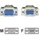 Roline DB-9 - DB-9, 10m, Szary (11.01.6290)