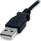 Kabel USB StarTech USB-A - DC 5.5 mm 0.9 m Czarny (USB2TYPEM)