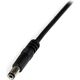 Kabel USB StarTech USB-A - DC 5.5 mm 1 m Czarny (USB2TYPEN1M)