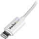 Kabel USB StarTech USB-A - Lightning 2 m Biały (USBLT2MW)