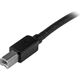 Kabel USB StarTech USB-A - USB-B 15 m Czarny (USB2HAB50AC)