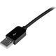 Kabel USB StarTech USB-A - Lightning 2 m Czarny (USBLT2MB)