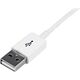 Kabel USB StarTech USB-A - USB-A 3 m Biały (USBEXTPAA3MW)