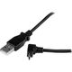 Kabel USB StarTech USB-A - microUSB 2 m Czarny (USBAUB2MU)