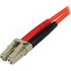 StarTech Patchcord światłowodowy, LC-ST, 50/125, 1m, pomarańczowy (50FIBLCST1)