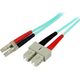 StarTech Patchcord światłowodowy, 50/125, LC-SC, zielona (A50FBLCSC2)