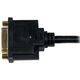 Kabel StarTech HDMI - DVI-D 0.3m czarny (HDDVIMF8IN)