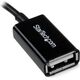 Adapter USB StarTech microUSB - USB Czarny  (UUSBOTG)