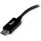 Adapter USB StarTech microUSB - USB Czarny  (UUSBOTG)