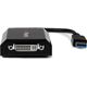 Adapter USB StarTech USB - DVI Czarny  (USB32DVIPRO)