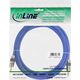 Kabel InLine Jack 3.5mm - Jack 3.5mm 15m niebieski (99956P)