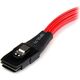 StarTech SFF 8087 - SATA x4, 0.5m, Czerwony (SAS8087S4R50)