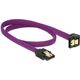 Delock SATA - SATA, 0.5m, Fioletowy (83696)