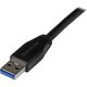 Kabel USB StarTech USB-A - USB-B 5 m Czarny (USB3SAB5M)