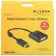 Adapter AV Delock DisplayPort - DVI-I czarny (62599)