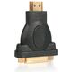Adapter AV StarTech HDMI - DVI-D czarny (HDMIDVIMF)