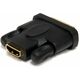 Adapter AV StarTech HDMI - DVI-D czarny (HDMIDVIFM)