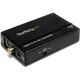 Adapter AV StarTech Composite Video - S-Video - D-Sub (VGA) czarny (VID2VGATV2)