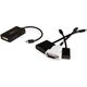 Adapter AV StarTech DisplayPort Mini - HDMI - D-Sub (VGA) - DVI-D czarny (MDP2DPDVHD)