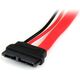 StarTech SATA - SATA Slimline, 0.15m, Czerwony (SLSATAADAP6)