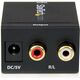 Adapter AV StarTech Toslink - RCA (Cinch) czarny (SPDIF2AA)