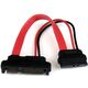 StarTech SATA - SATA Slimline, 0.15m, Czerwony (SLSATAADAP6)
