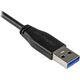 Kabel USB StarTech USB-A - micro-B 0.5 m Czarny (USB3AU50CMRS)