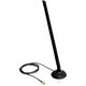 Antena Delock 802.11b/g/n, 6.5dBi, czarna - 88410