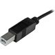 Kabel USB StarTech USB-C - USB-B 1 m Czarny (USB2CB1M)