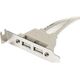 StarTech Śledź 2x USB 2.0 (USBPLATELP)